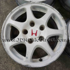 JDM EK9 Civic Type R White Wheel Set